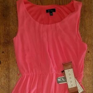 Nwt bcx dress with belt size xxl